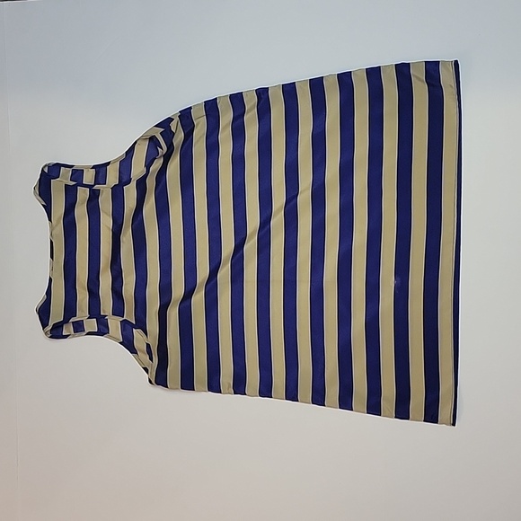 🌹🌹Outback Red Striped Blouse Blue Tan Small - Picture 3 of 5